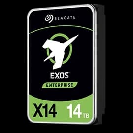 Жёсткий диск Seagate EXOS X14 ST14000NM0018 (14 ТБ, SATA, 7200 об/мин, 256 МБ)